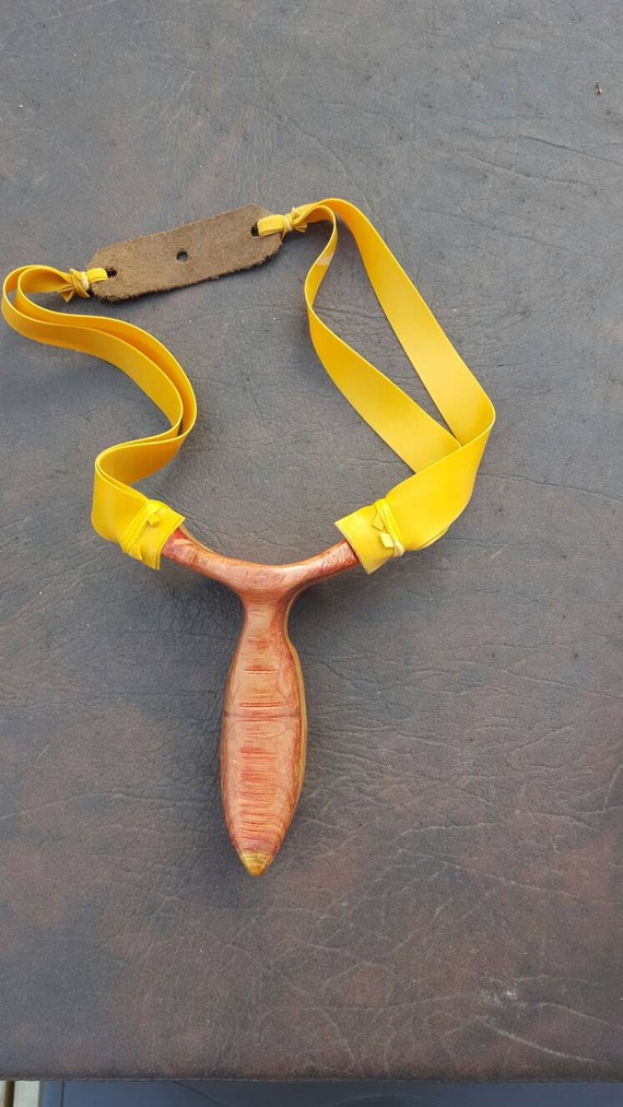 Handmade Wooden Target/Hunting Slingshot Catapult