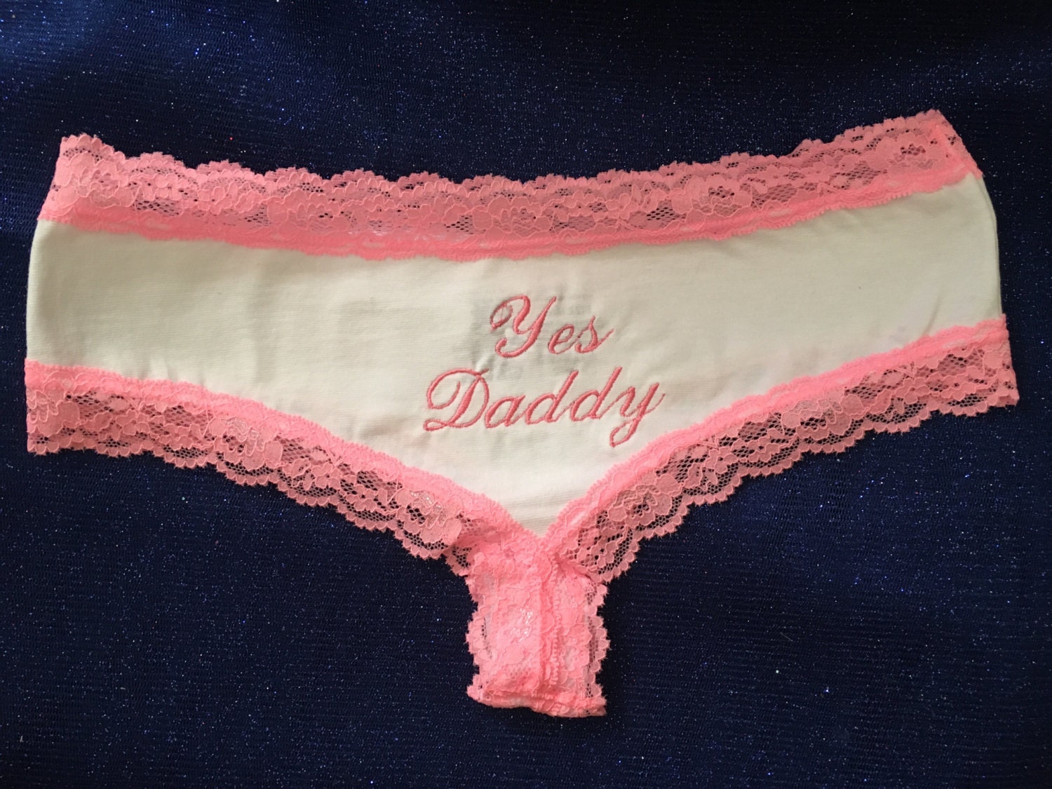 Sz 6 Yes Daddy Cheeky Panties Babygirl