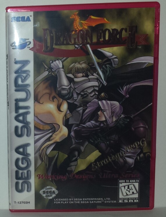 Dragon Force Sega Saturn Strategy RPG Role by PugsTreasures