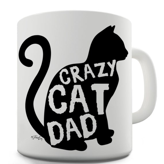 Crazy Cat Dad Ceramic Mug