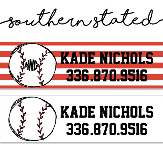 Sports Equipment Labels