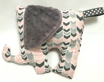 Stuffed Elephant, Baby Toy, Toddler Toy, Baby Shower Gift
