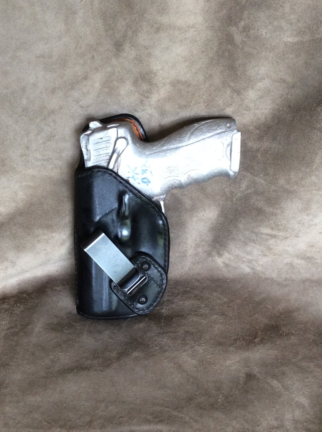 H&K P30 Behind the Back IWB Leather Holster