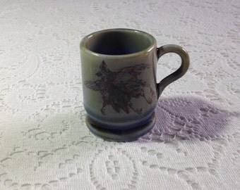 Vintage Wade Irish Porcelain minature/coffee cup with brace of pheasant design