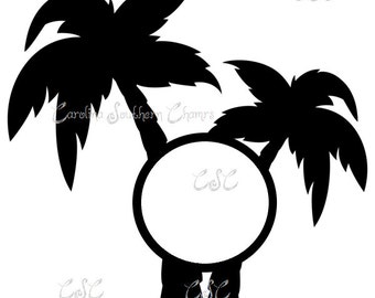 Download Palm tree svg - Etsy