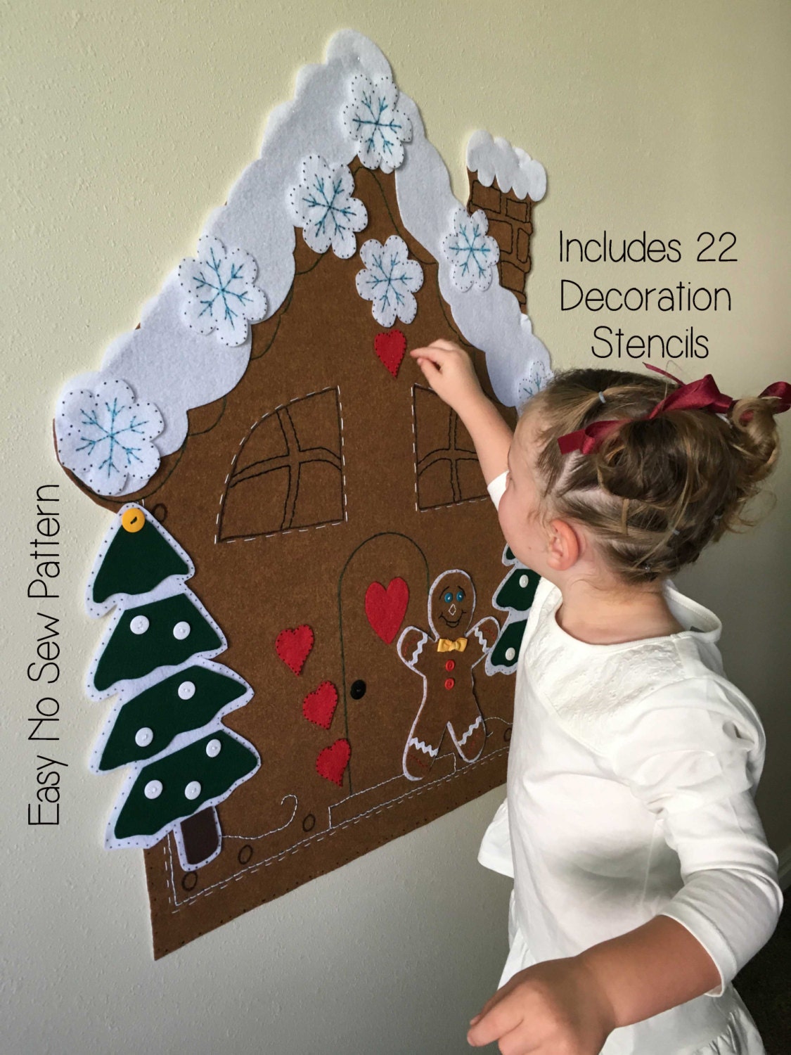 Christmas Coloring Gingerbread House Activities 8