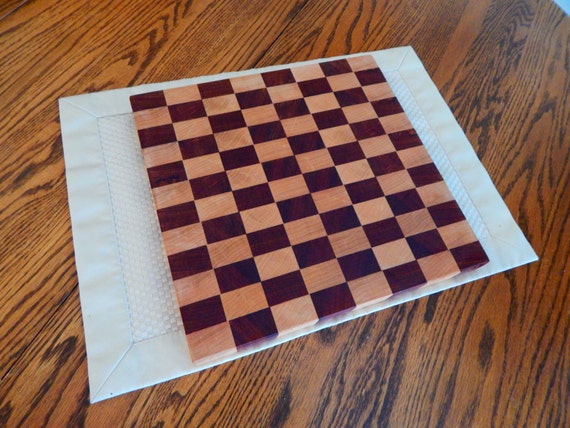 Handmade Custom Checkerboard Cutting Board