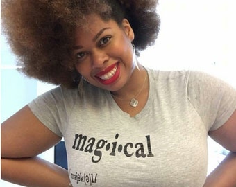 Black Girl Magic Women's Tee Women's Clothing Humor Tees