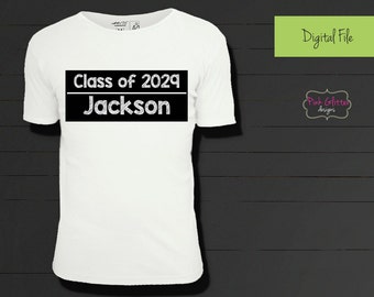 Class of 2029, Class of 2029 Shirt, Kindergarten, Kindergarten Shirt, Kindergarten Tshirt, First Grade, First Grade, Back to school, DIY