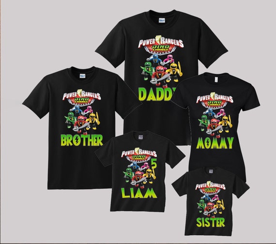 dino charge shirt