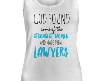 Lawyer Gift, Woman Lawyer Tank, Gifts for Lawyers