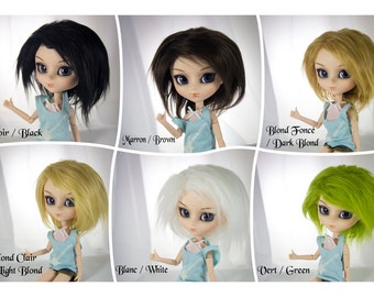 As Wig wig Pullip size 9-22 color choices