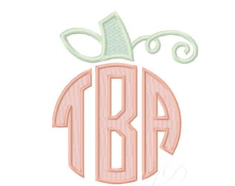 Pumpkin Embroidery Design Harvest 4x4 5x7 6x10 Instant Download Halloween Thanksgiving PES BX