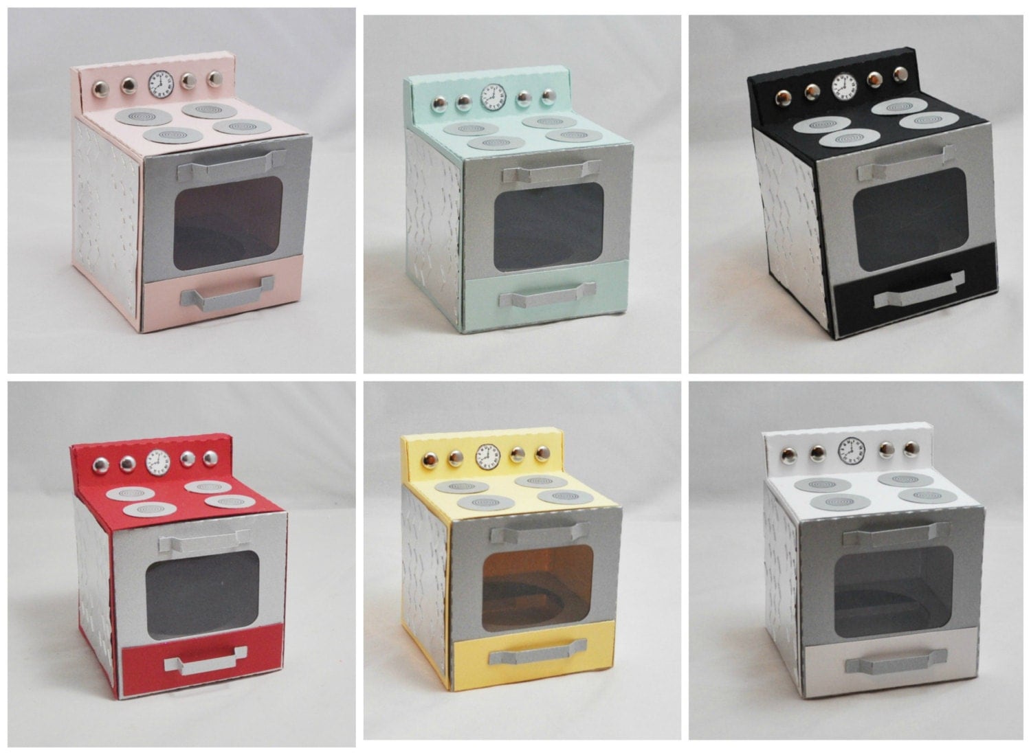 Oven Cupcake Box Retro Bun In The Oven