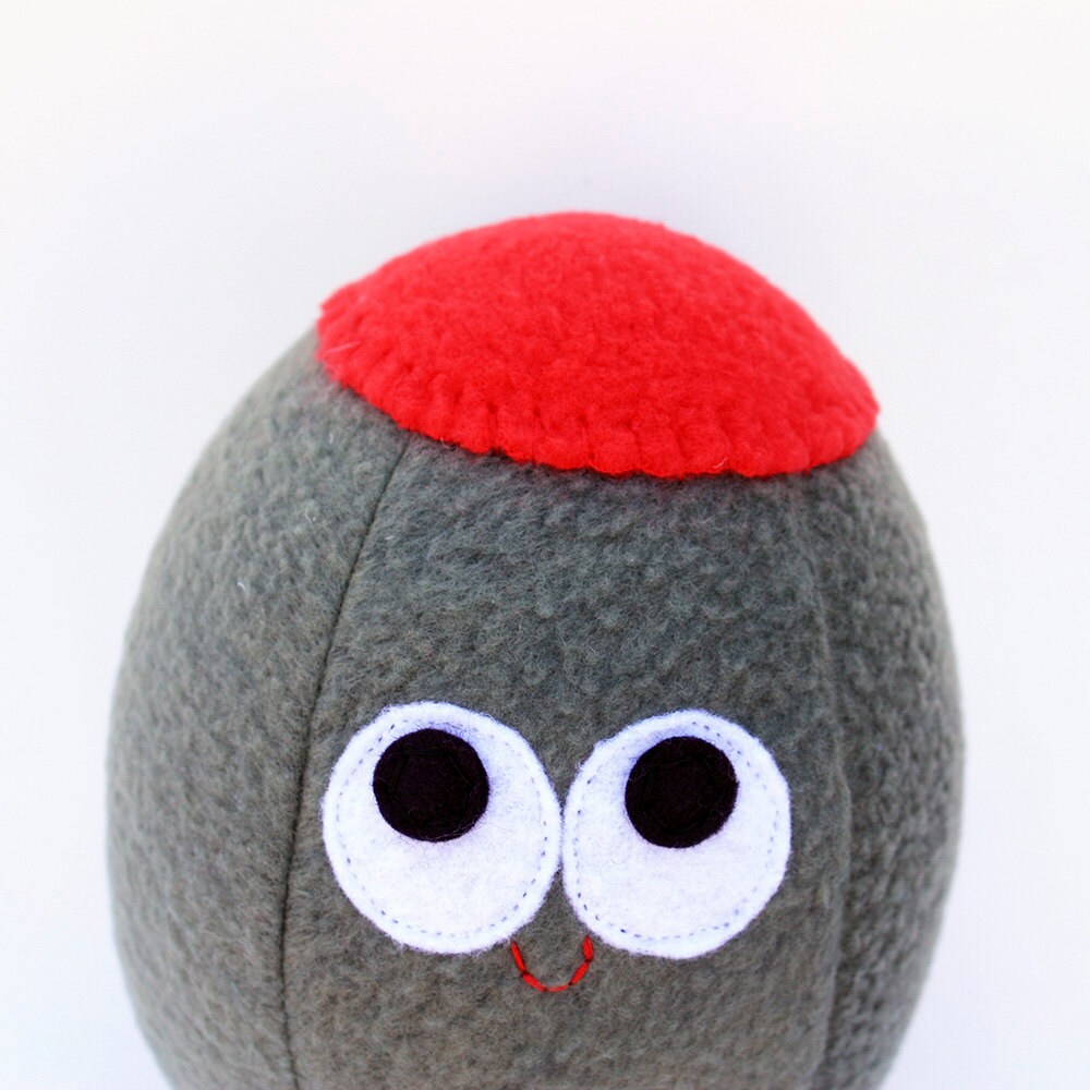 Spanish Green Olive Plush Food by plushoff on Etsy