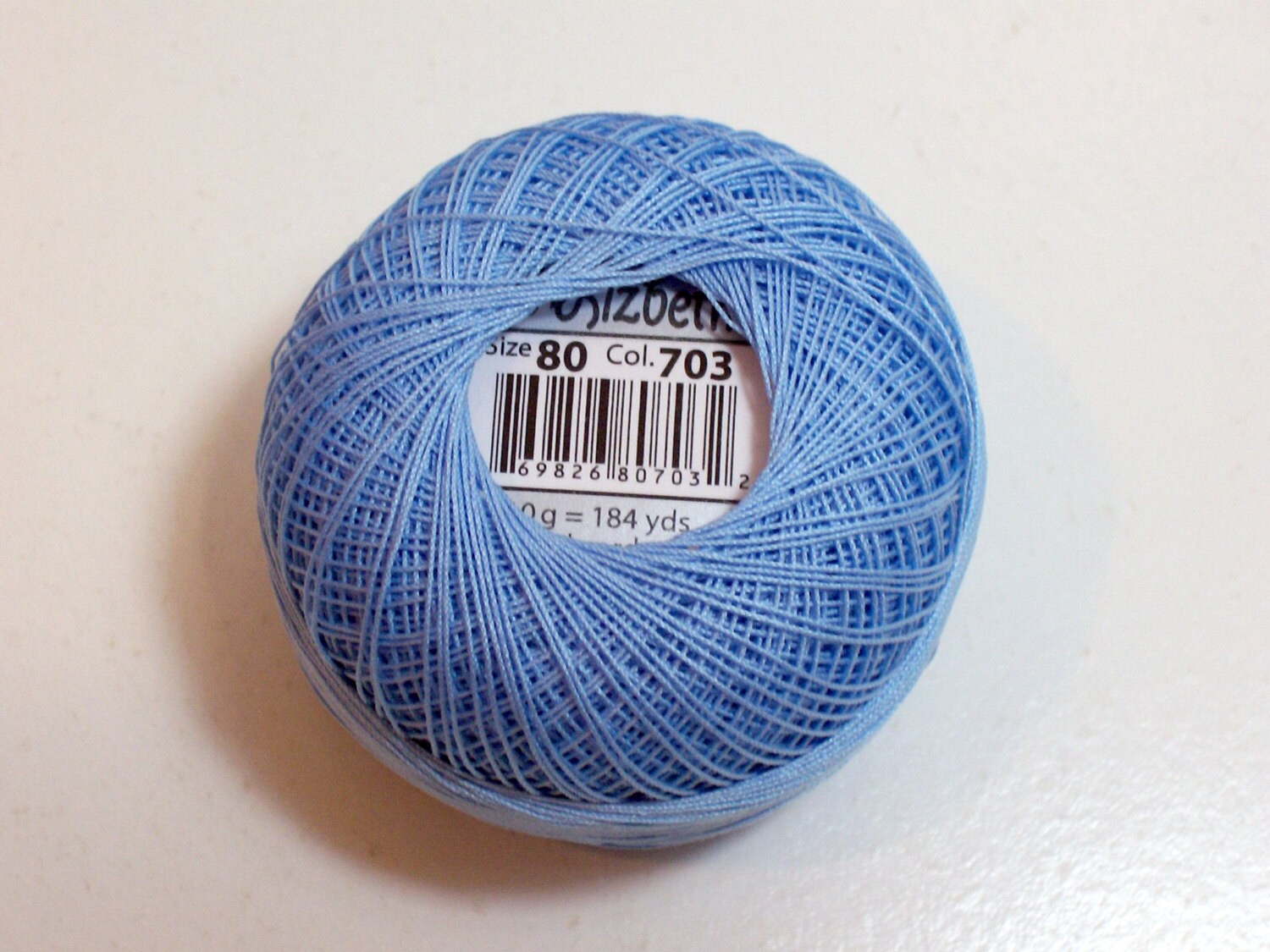 Tatting Thread Lizbeth Size 80 Cotton Crochet Thread Light