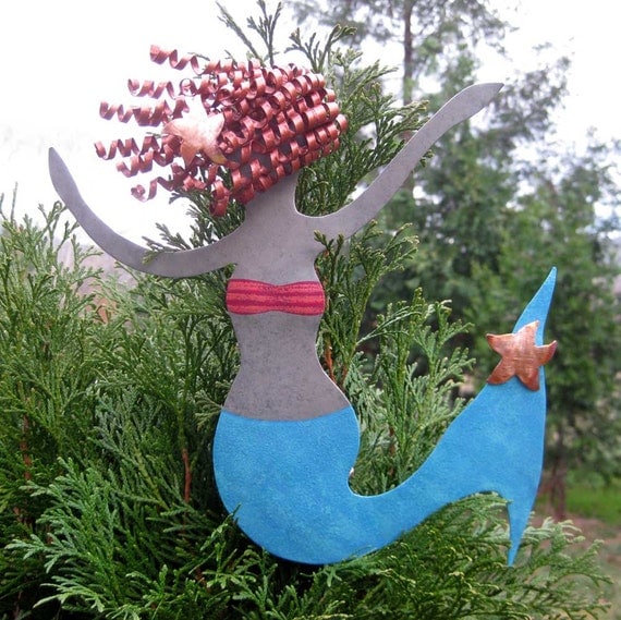 mermaid christmas tree topper recycled by frivoloustendencies mermaid christmas tree topper recycled by frivoloustendencies