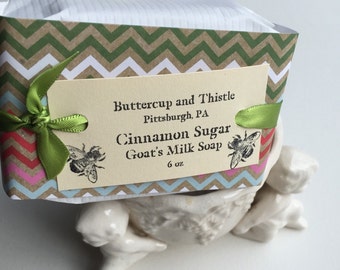 Cinnamon Sugar and Goat's Milk Soap