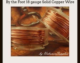 25 Ft Bare Solid Copper Wire (Dead Soft) – 10 Gauge, Jewelry Making, Craft, DIY Projects
