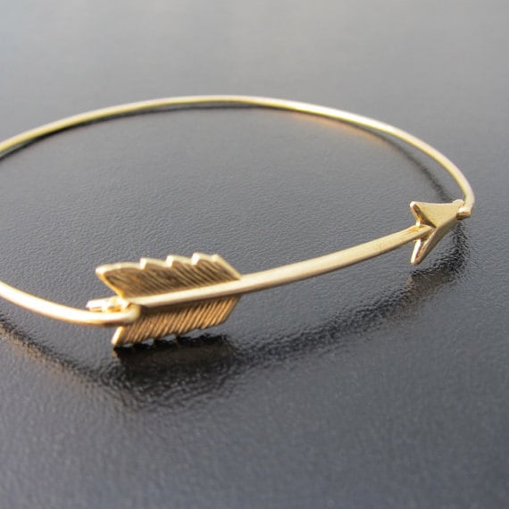Arrow Bracelet Gold Bangle Bracelet Gold Bracelet Arrow