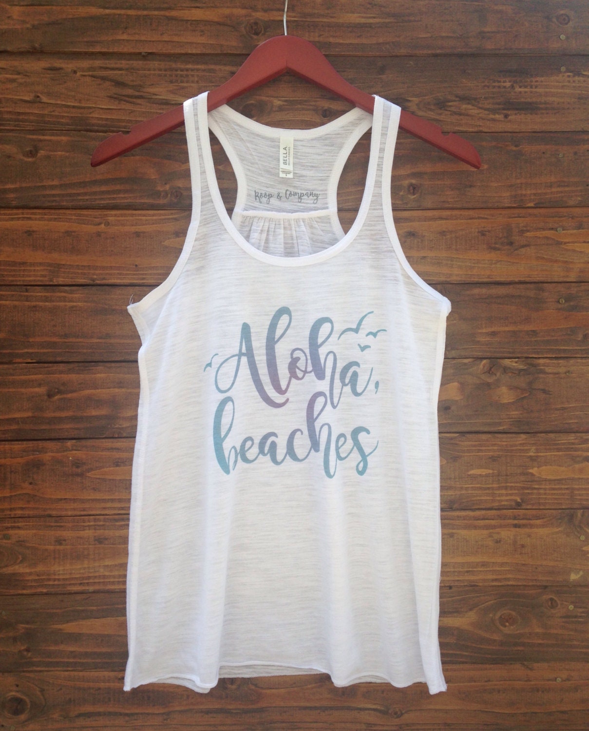 Tank Top Aloha Beaches