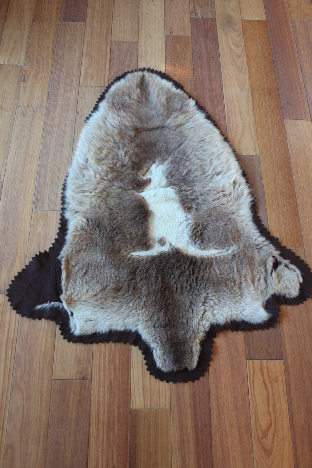 50 OFF Vintage Kangaroo Hide Fur Rug from Australia