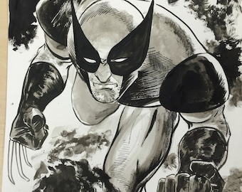 Wolverine drawing by Steve Lieber