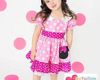 Minnie Mouse Clothing Bubble gum hotpink Bloomers set Sassy Girl