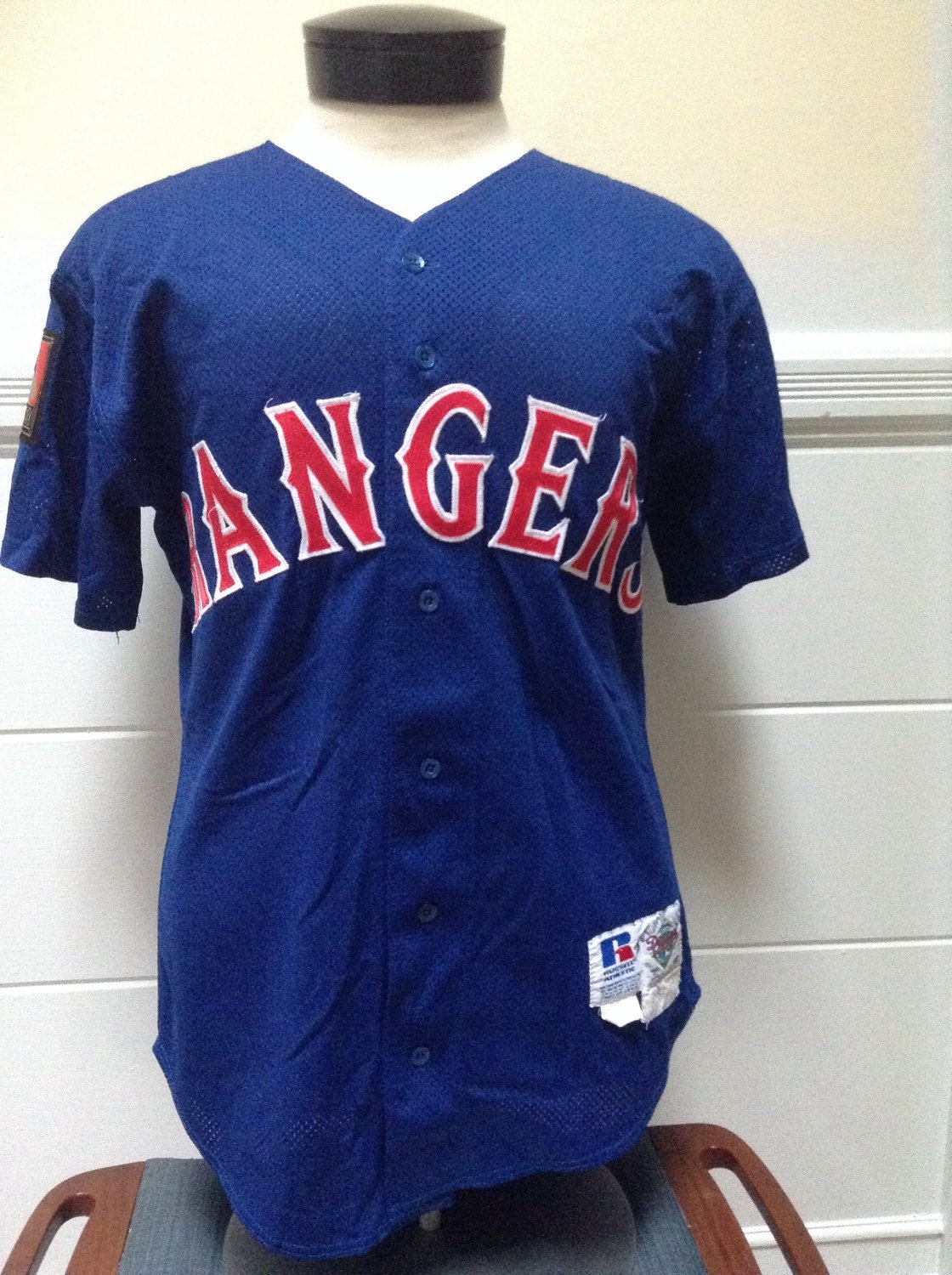 retro texas rangers jersey