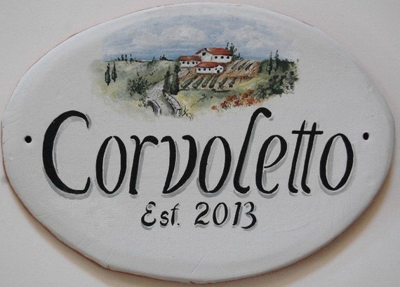 Ceramic Address Plaque Custom Hand Painted House Plaque   Il 570xN.904736649 3bk1 