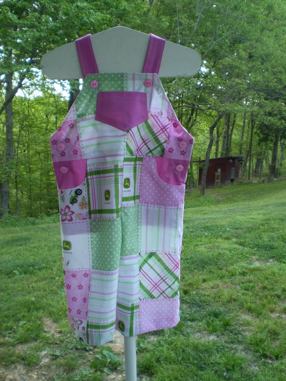 John Deere Overalls Pink John Deere Baby Girl Overalls