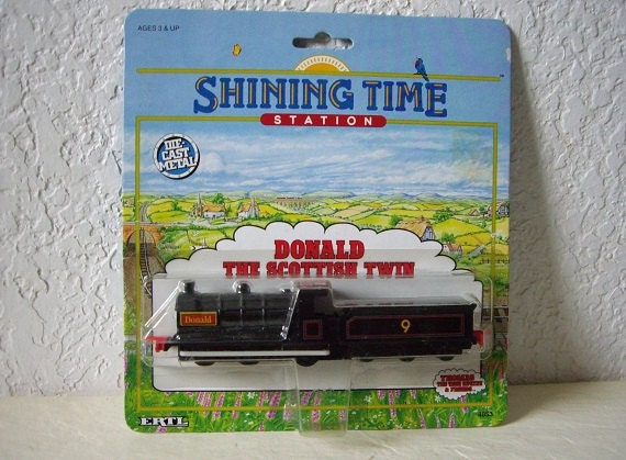 Shining Time Station Donald The Scottish Twin Engine and Coal