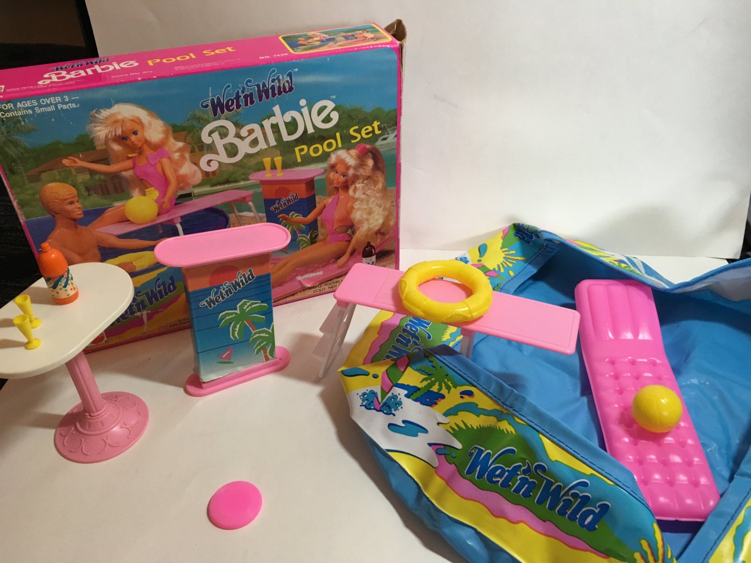 old barbie pool