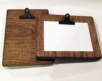 Photo Clipboard Frame, Photo Frame, Clipboard for Photos, Picture Frame, Clip Picture Frame, Clipboard Frame, Solid Wood Rustic Decor