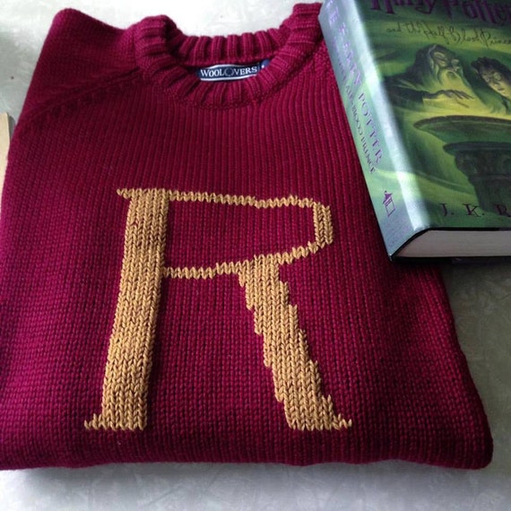 Harry Potter Initial Sweater
