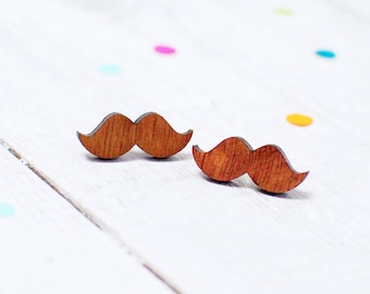 Moustache Earrings | Movember Jewellery