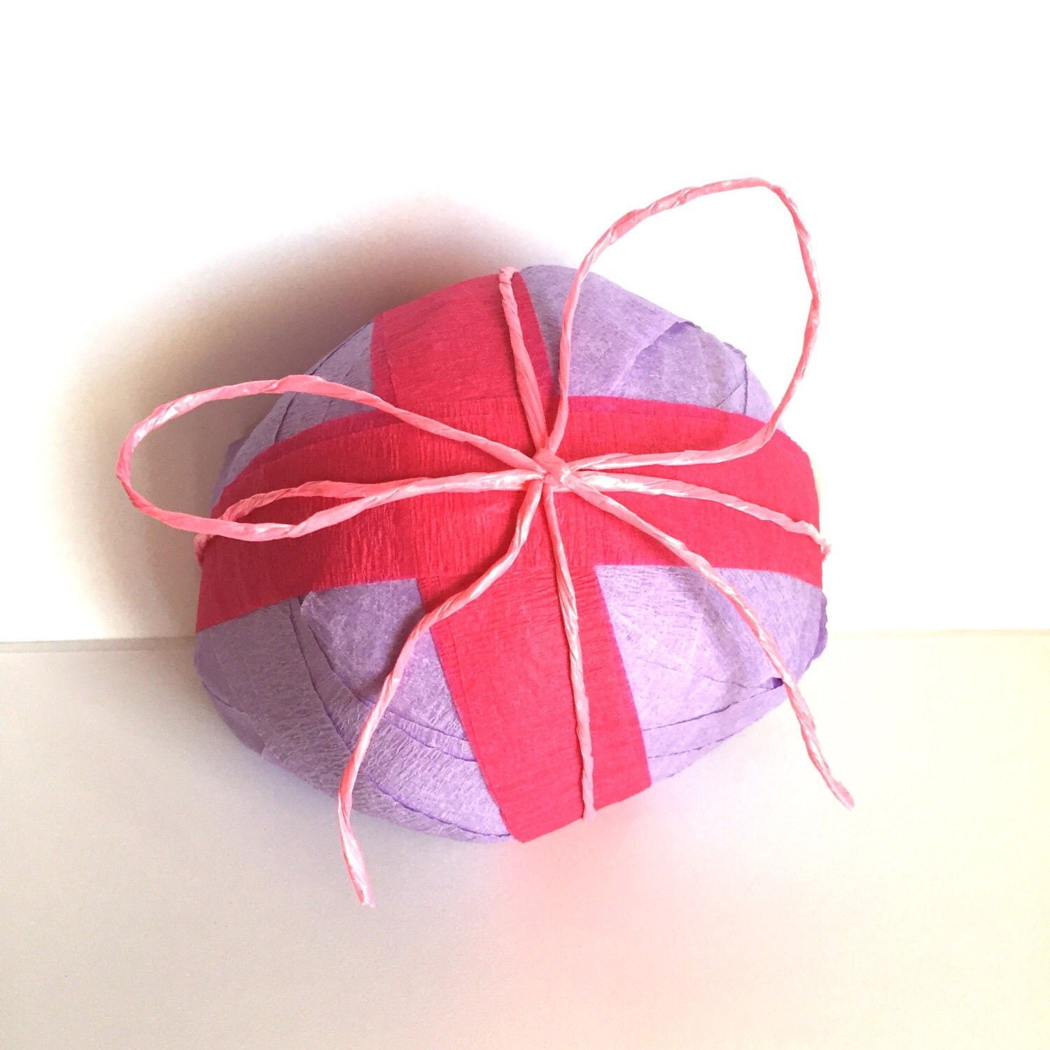 Surprise Ball/Goodie Ball/crepe paper ball with by BellaKayArt