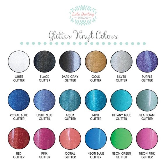 Double Layer Vinyl Monogram Decal Solid or Glitter