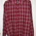 mens wine plaid shirt