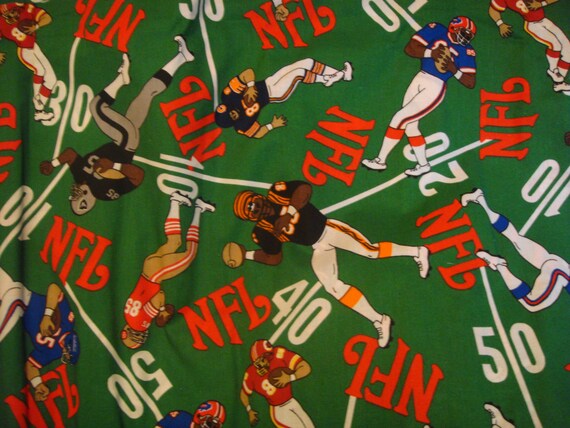NFL football sewing fabric material craft supplies 3 by keriblue4 Football crafts woven football