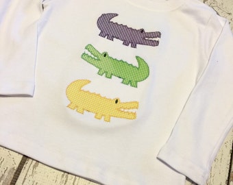 mardi gras gator shirt