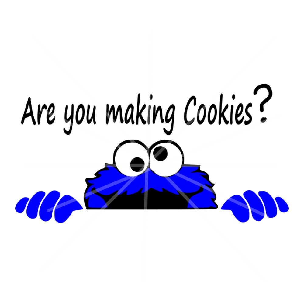 Download SVG Cookie Monster Are you making Cookies DXF by AmaysingSVGs