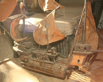 Homemade Pirate Ship Model 5
