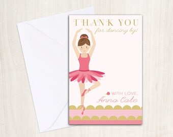 Ballerina note cards | Etsy