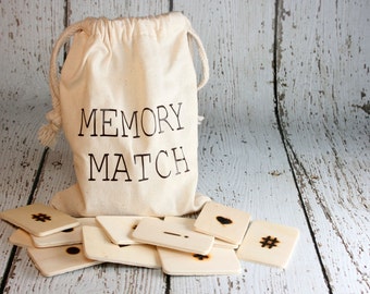 Memory Match Travel Game