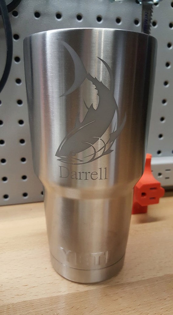 30oz Etched Yeti Cup