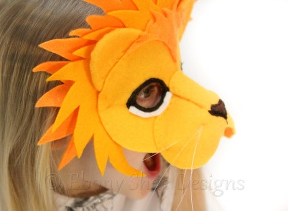 Pattern For Lion Mask 2