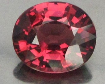 1.78 Ct Natural Pink Reddish Garnet Real Africa Unheated