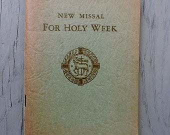 Vintage 1960 The Missal Catholic Devotion Bible New in Box Unused Vintage 1960 The Missal Catholic Devotion Bible New in Box Unused