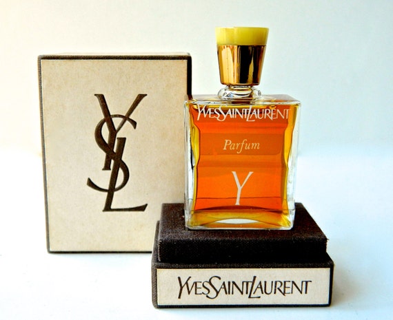 Vintage Y Yves Saint Laurent Pure Perfume YSL .50 oz by ODONA